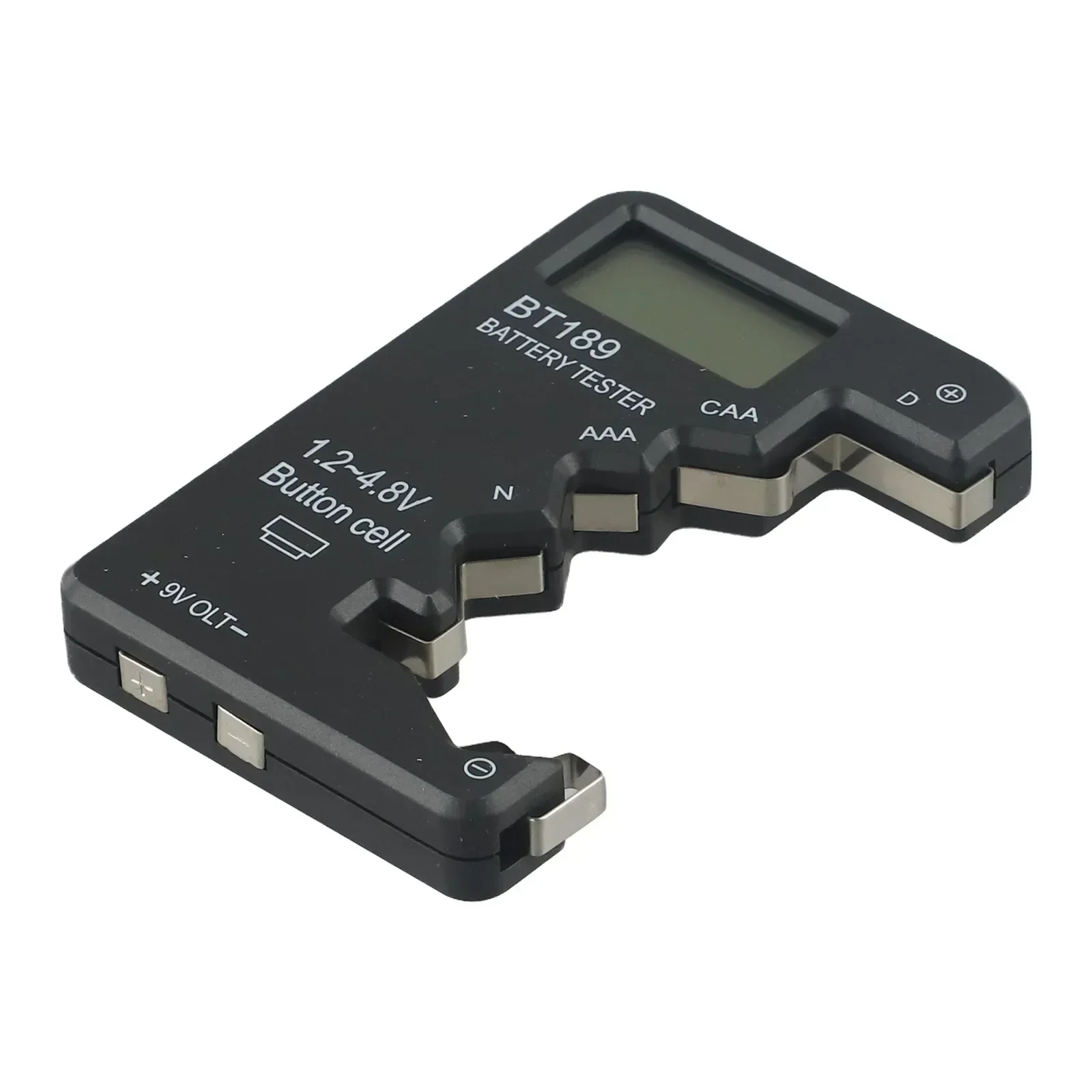 9V Battery Detector BT189 Battery Tester Clear LCD Display Compact And Portable Power Bank Detection Reliable Performance