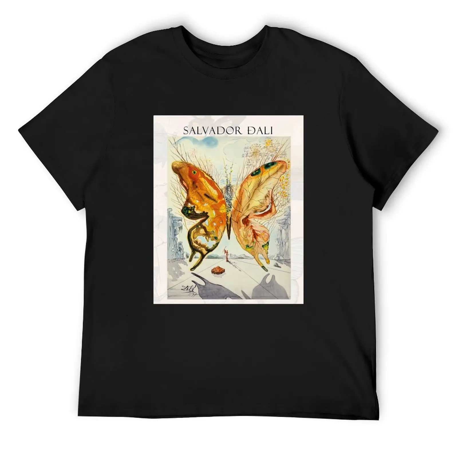 

Salvador Dali Butterfly Art - Salvador Dali Venus Butterfly - Salvador Dali Exhibition 1947 Poster T-Shirt