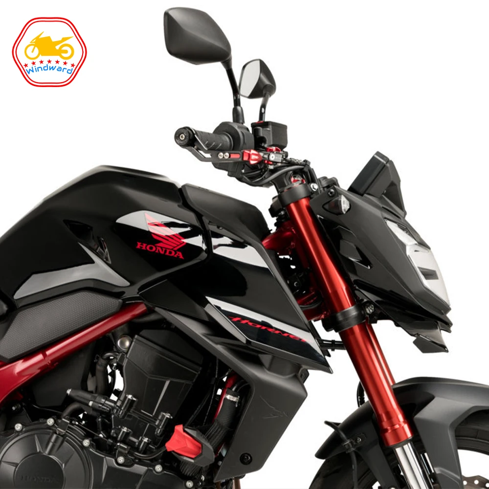 오토바이 액세서리 스포츠 다운 포스 네이키드 포트널 스포일러 공기 역학 윙 디플렉터는 HONDA CB750 HORNET 2023에 적합합니다.