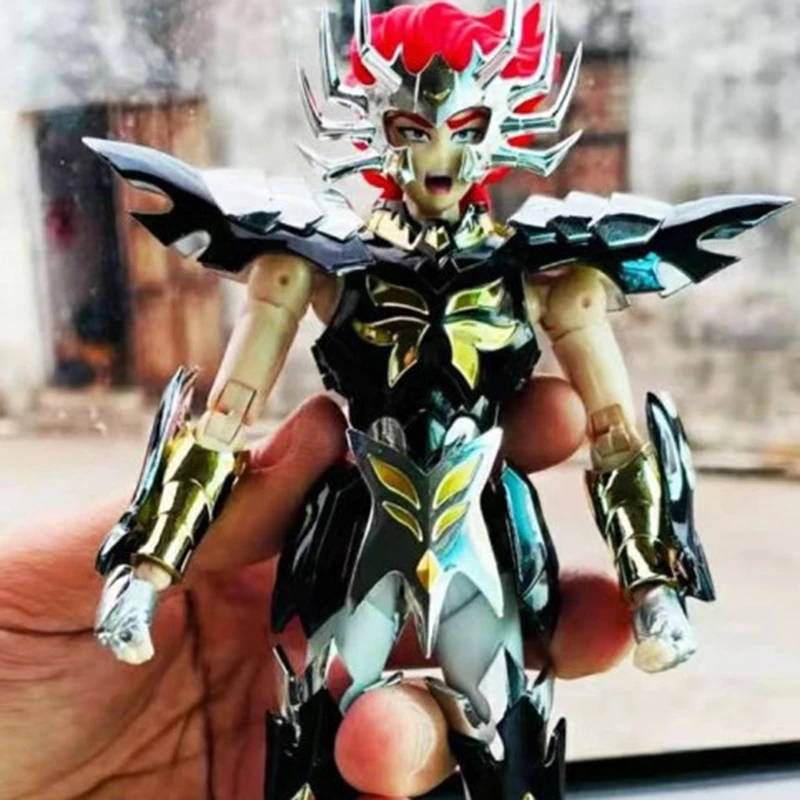 JM JModel Saint Seiya mit materiał EX rak DeathMask 15. Czarne złoto widma pasjonatów rycerzy zodiaku figurka zabawka akcji