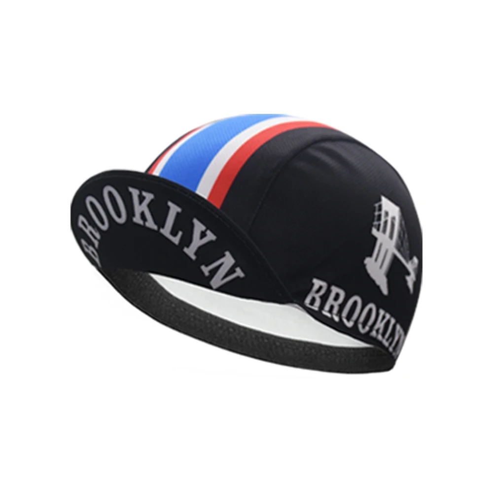 Brooklyńskie klasyczne Retro kolarskie czapki rowerowe szybkoschnący czapki sportowe kapelusz na lato