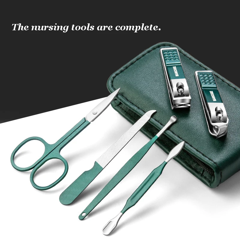 Tagliaunghie antispruzzo, tagliaunghie portatili in acciaio inossidabile, pinze per unghie, set di strumenti per tagliare le unghie e nail art