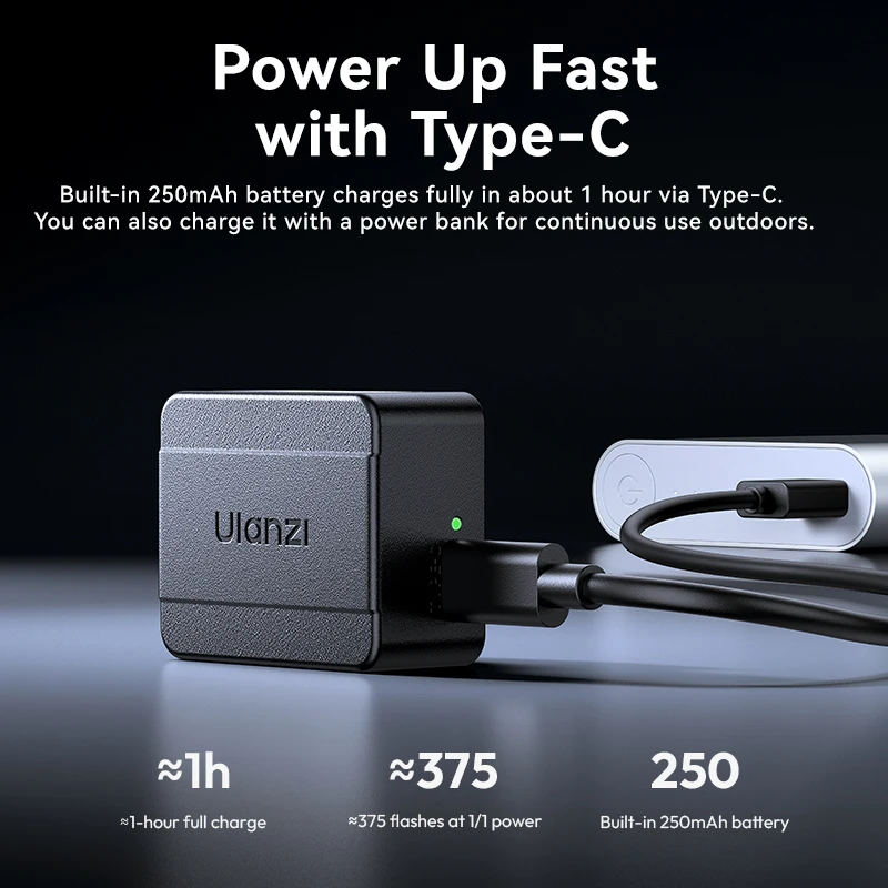 ​ Ulanzi sl01/sl02 spark lite câmera flash portátil câmera flash design de pino único para sony fujifilm canon olympus pentax pentaxs