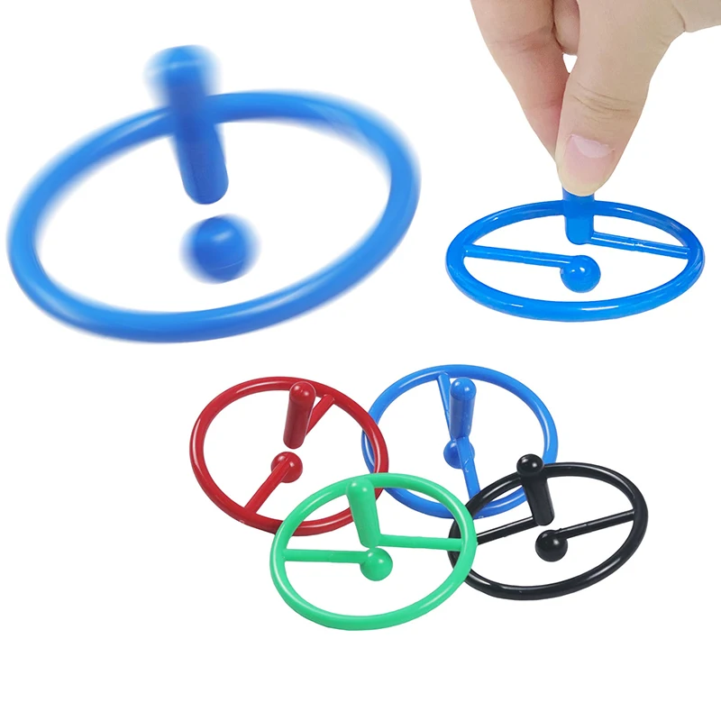 New Funny Creative Gyro Stress Relief Toys Spinning Toys Children's Educational Leisure Desktop Exclamation Mark Fingertip Toys