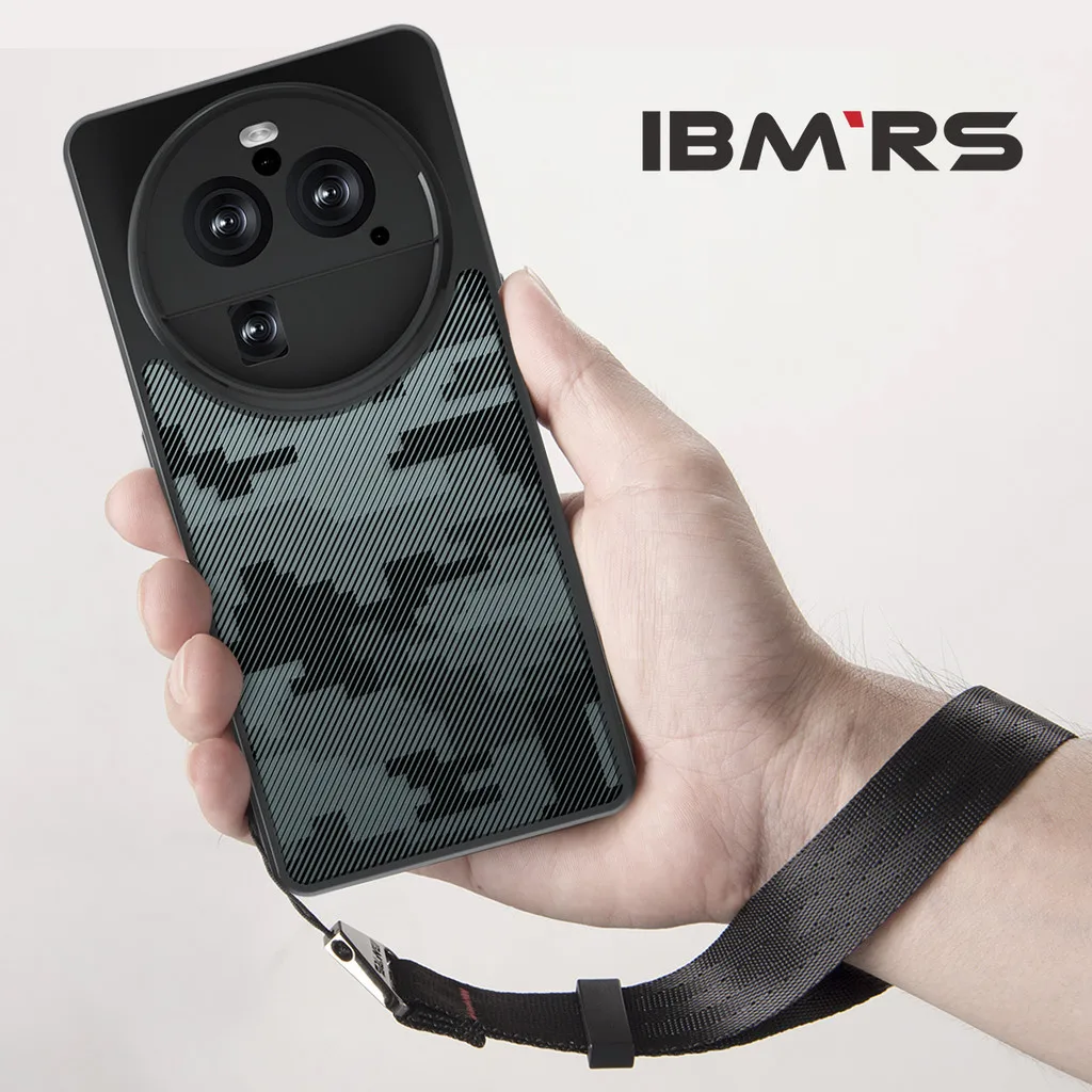 

IBMRS for Oppo Find X6 Pro Shockproof matte Phone Case(Comes with wrist strap)