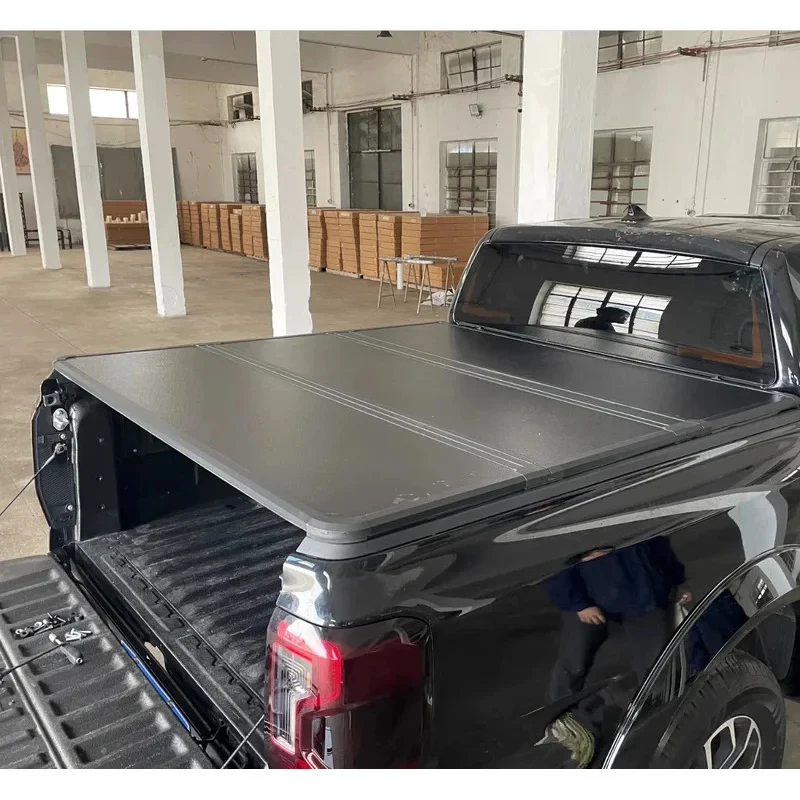 

Водонепроницаемый алюминиевый жесткий складной чехол-крышка для кузова пикапа 4x4