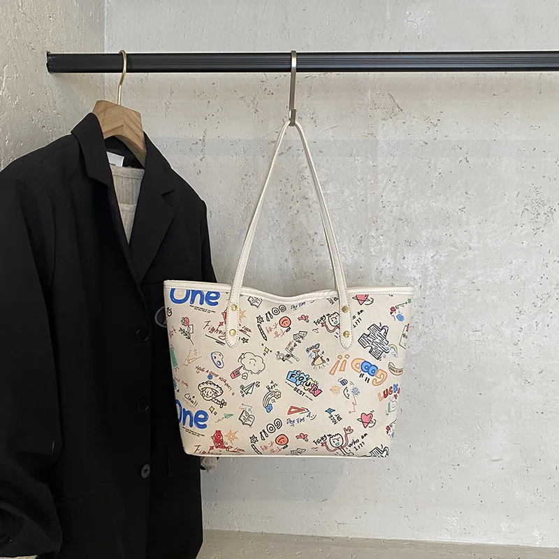 

2026 Jacquard Bucket Bag for Women, Premium Upgraded Market Bag - Large Capacity Vintage Shoulder Bag