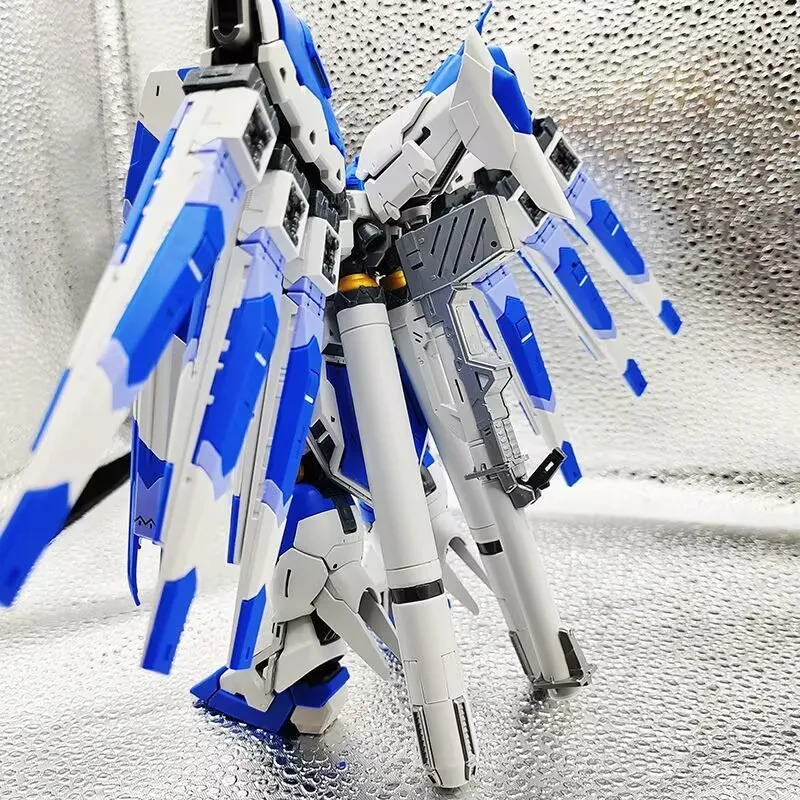 متوفر Gl نموذج RG-93-V2 Hi-ν Mech تجميع أطقم منمذجة مرحبا نو HG 1/144 عمل أرقام سطح المكتب الديكور دمية Gk الصبي لغز لعبة #4