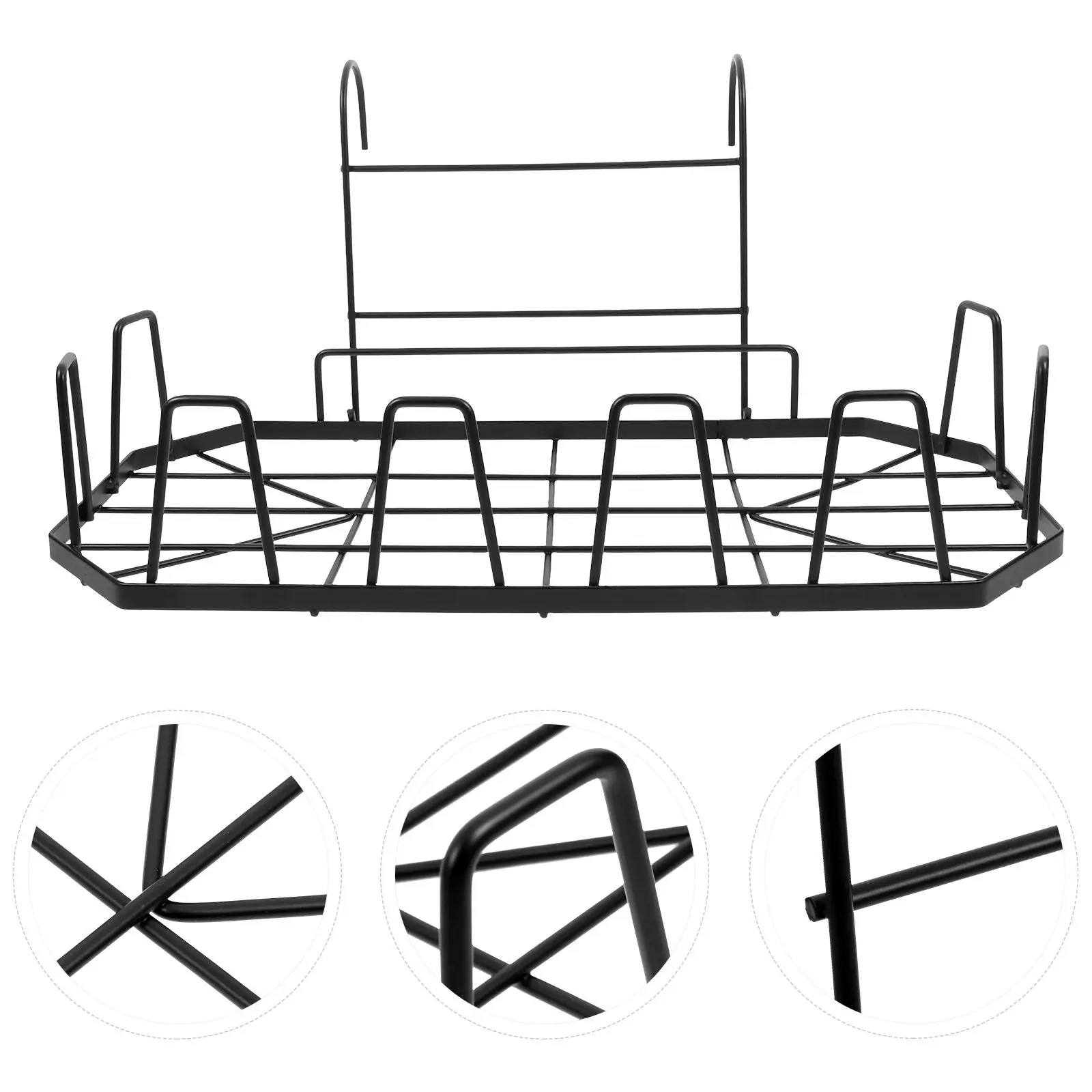 

Drying Rack Grid Wall Shelf Windowsill Hanging Shoes Towel Clothes Organizer Space Saving Balcony Laundry Dryer