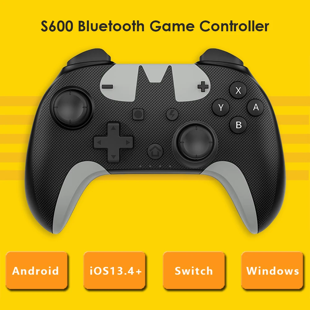 NE Wireless Switch Pro Controller Game Control Bluetooth Gamepads with 6-Axis Gyro/Turbo/Joystick for Nintendo Switch/Lite/OLED