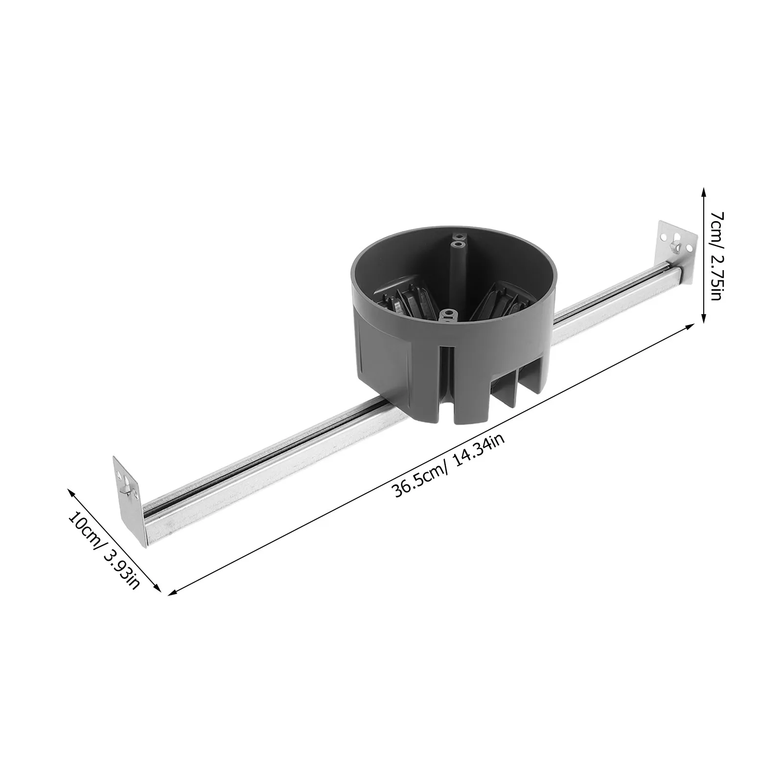 Ceiling Electrical Box Adjustable Hanger Bar 14-24 Round 4 Inch 20Cu in Retrofit Ceiling Fan Mounting Bracket Heavy to