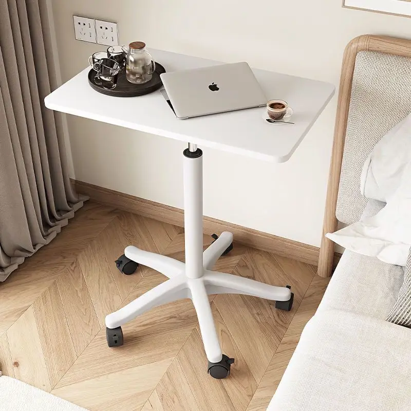 Height Adjustable Standing Computer Desk Mobile Sit Stand Foldable Laptop Table Home Office Study Bedroom Kids Computer Desk