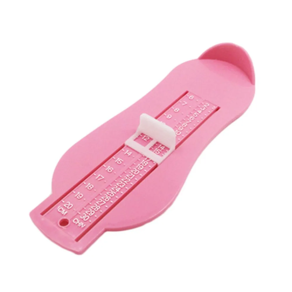 0-20cm Baby Foot Measurer Ruler Tools Shoe Size Helper 18-50 Euro Size Foot Measuring Gauge Baby Kids Foot Measure Random Color