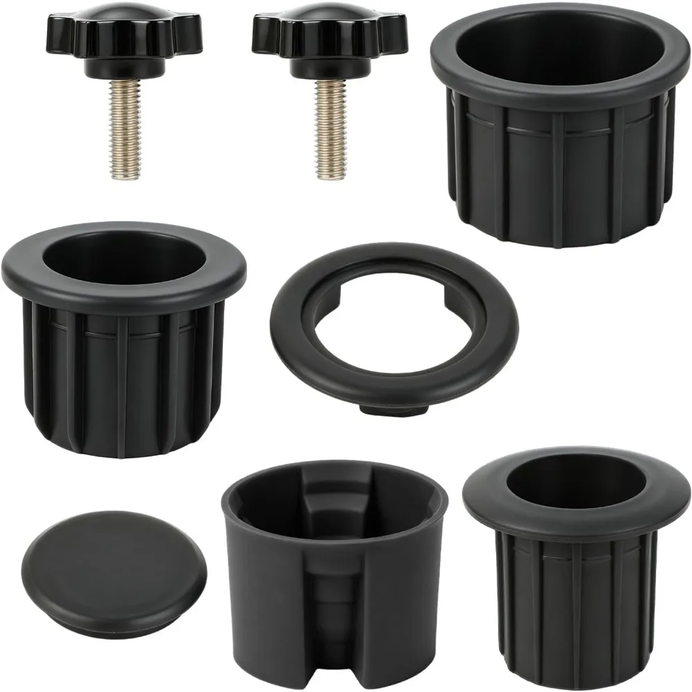 Patio Umbrella Base Adapter Reducer Rings 32-48mm Pole Insert for Granite Concrete Pedestal Outdoor Parasol Holder Bushing
