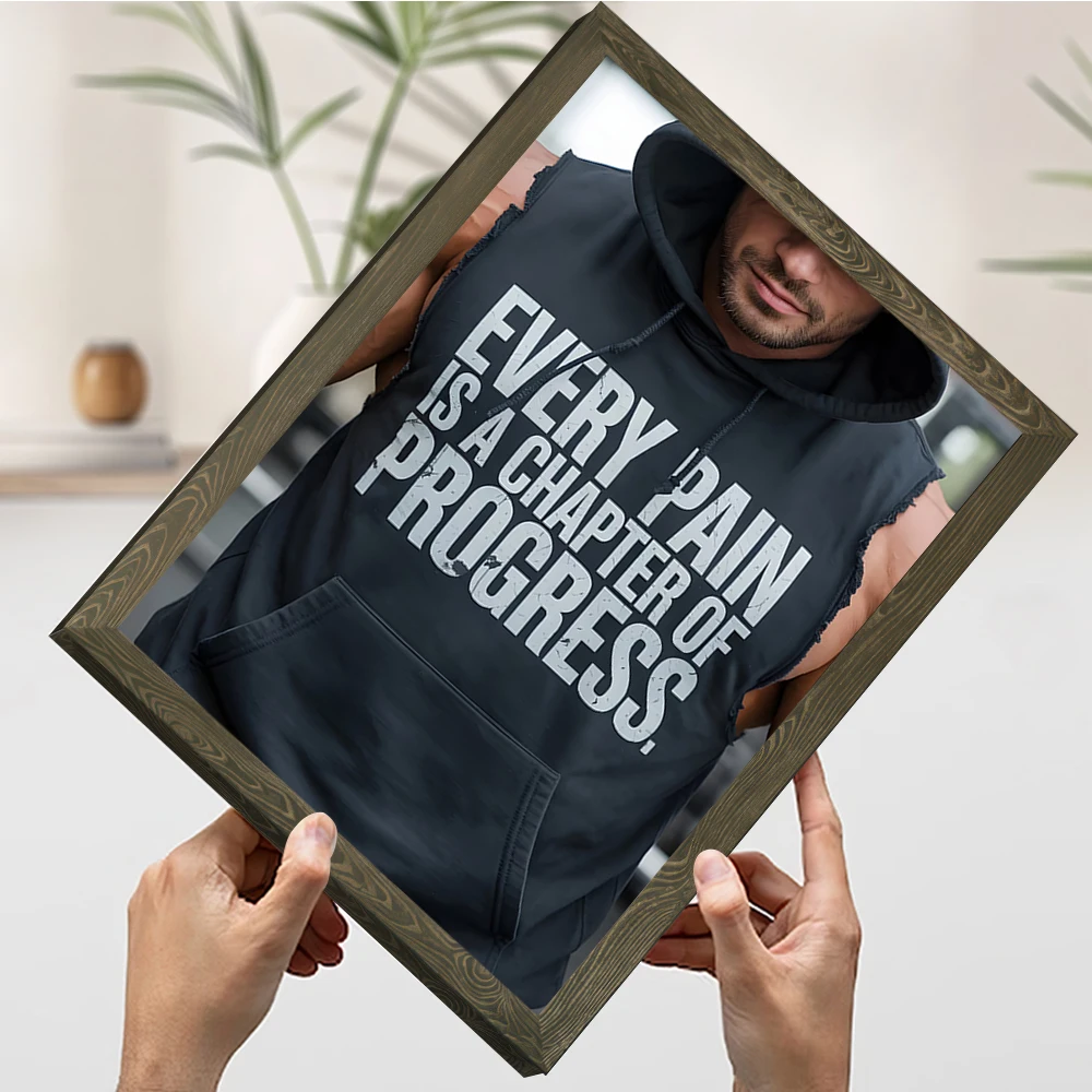 تحفيزية اللياقة البدنية الملابس المشارك تخصيص مطبوعة قماش اللوحة للصور جدار الفن غرفة المعيشة الديكور جدارية المنزل #3