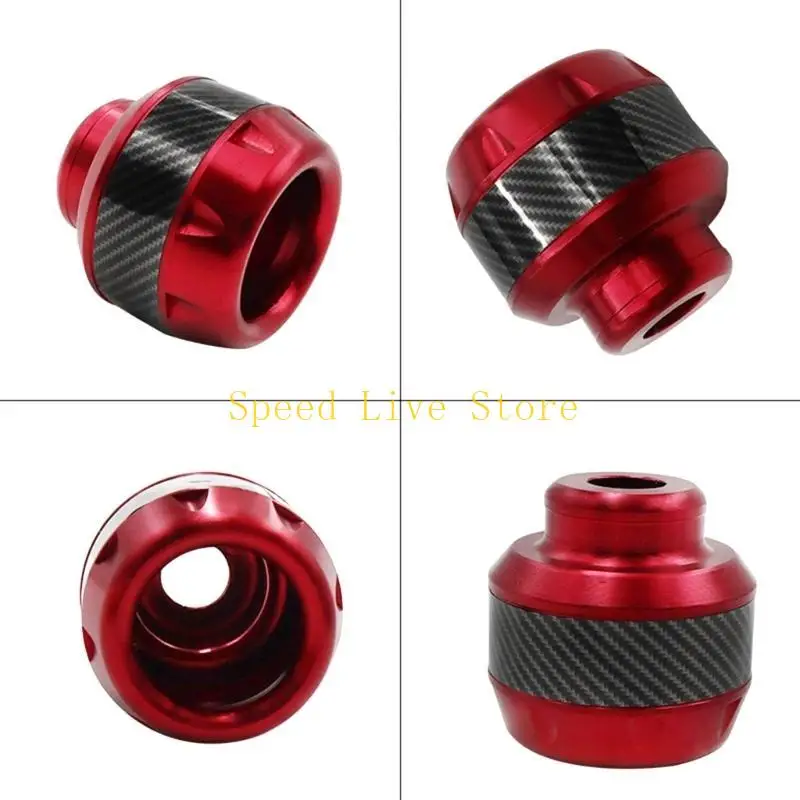547C CNC-Frame Sliders Wheel Crash Protector Pads Moped Motorcycle Falling