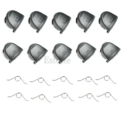 5 Pairs L2 R2 Trigger Buttons Gamepad Button Replacement Repair Parts For PS4 Controller With 10pcs Springs
