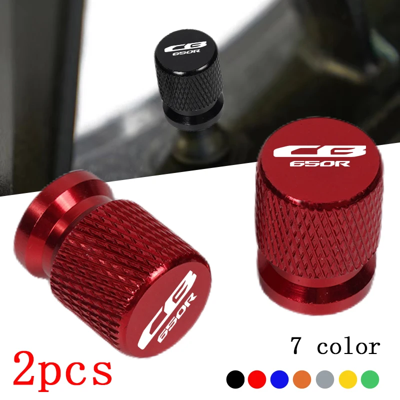 

2pcs For Honda CB650R CB650 R CB 650 R 2019-2025 Accessories Motorcycle CNC Aluminum Tire Valve Air Port Stem Cover Caps