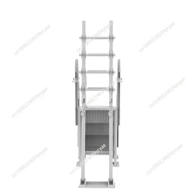Summer Swimming Ground Spa Pool Slide 4 Steps Swimming Plastic Pool Ladder