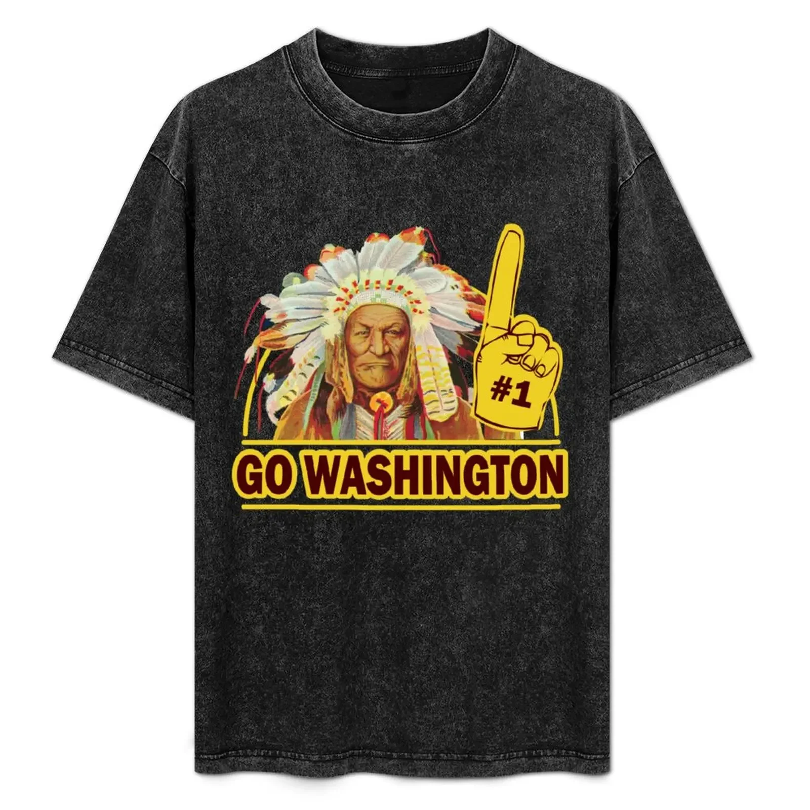 

Funny Shirt - Go Washington T-Shirt luxury clothing labubu blacks vintage for a boy mens graphic t-shirts anime