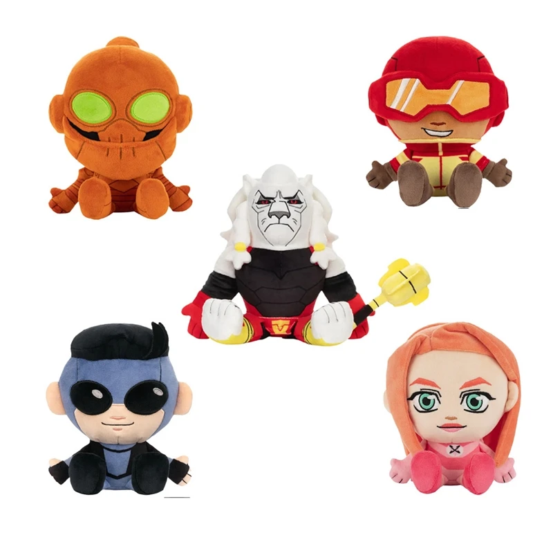 

Invincible Plush Toy Anime Stuffed Doll Soft Collectible For Kids Teens Fans Birthday Christmas Gift Home Bedroom Decor Cozy