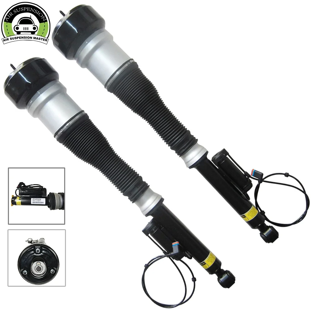 2Pcs Rear Left + Right Air Suspension Shock Absorber Strut For Mercedes-Benz W221 S350 S450 S500 S600 C216 CL550 w/AIRMATIC, ADS