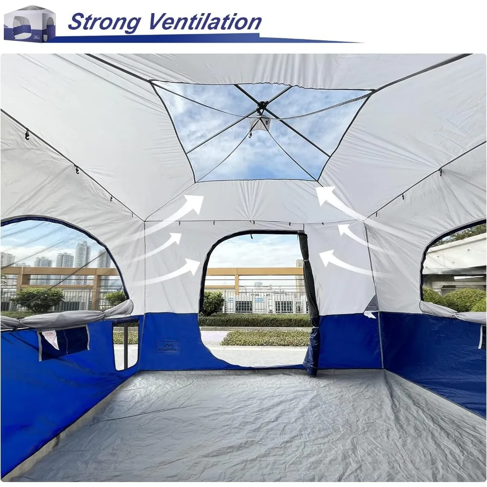 Imagem -04 - Direto Canopy Tent Cube Soprando 10 x 10 Dog Hole-telhado Totalmente Ventilado Canopy Reta