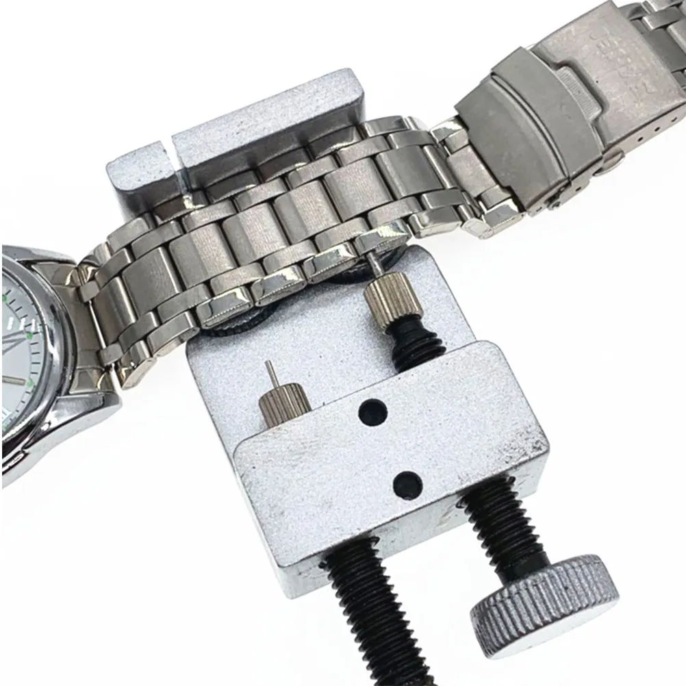 Dual Head Professional Strap Link Remover Tool Strong All Metal Design Easy Grip Lightweight for Watch Repairment Watch Strap