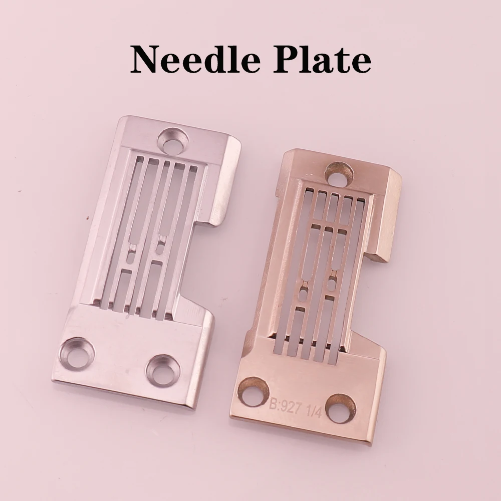 Twin Needle Feed Off The Arm Double Chain Stitcher Sewing Machine  Accessories Throat Plate/Needle Plate For   BROTHER B927