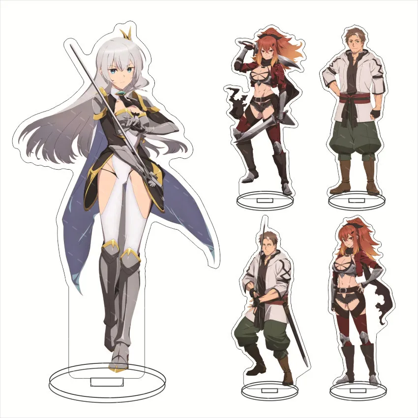 

The Country Uncle Becomes A Sword Master Acrylic Stand Model Plate Animation Decoration Desk Figure Display Fans Gifts Jewelry