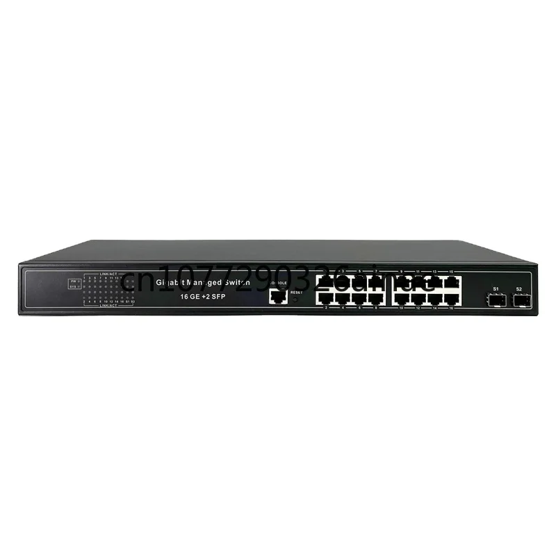 

Managed Poe Switch 16 Ports Gigabit Power Supply 150W 300W Management Switch 2 Sfp L2 Easy to Manage Network Switch