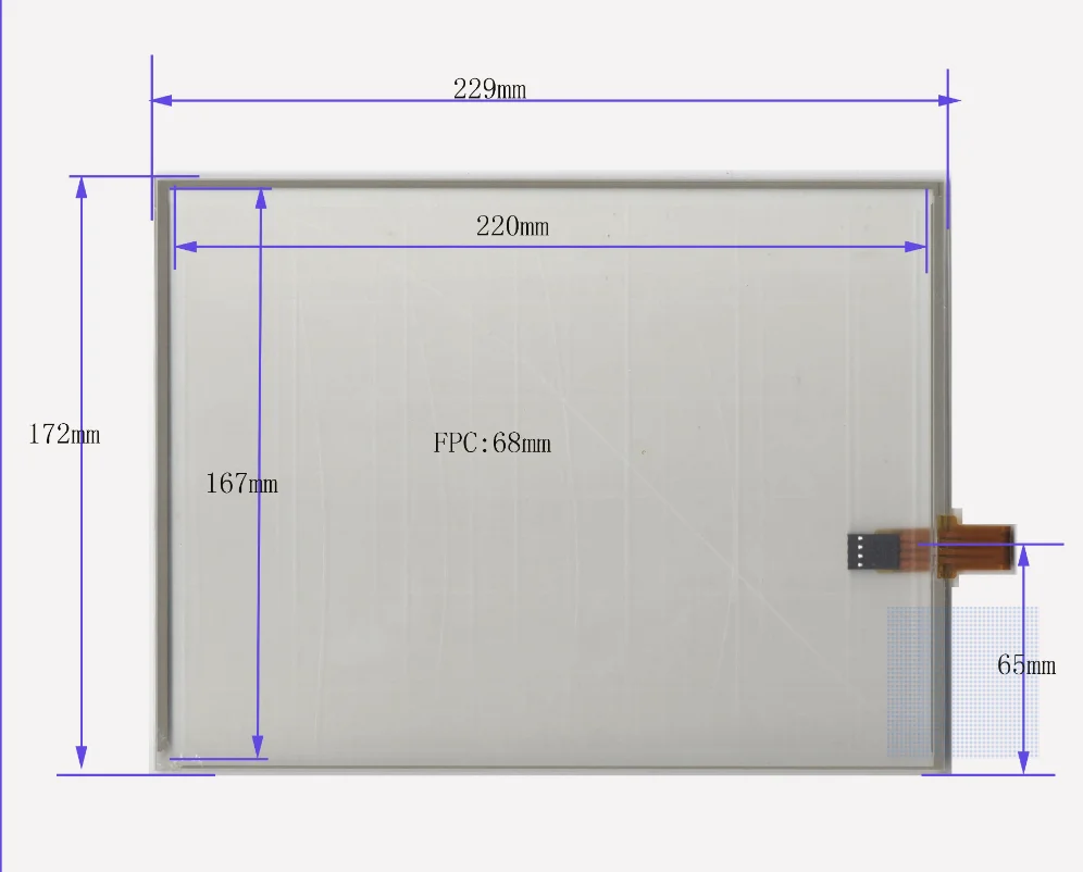 10.4-inch Four Wire Resistive Touch Screen Display Integrated Machine For Ordering And Song Ordering, Universal 229 * 172