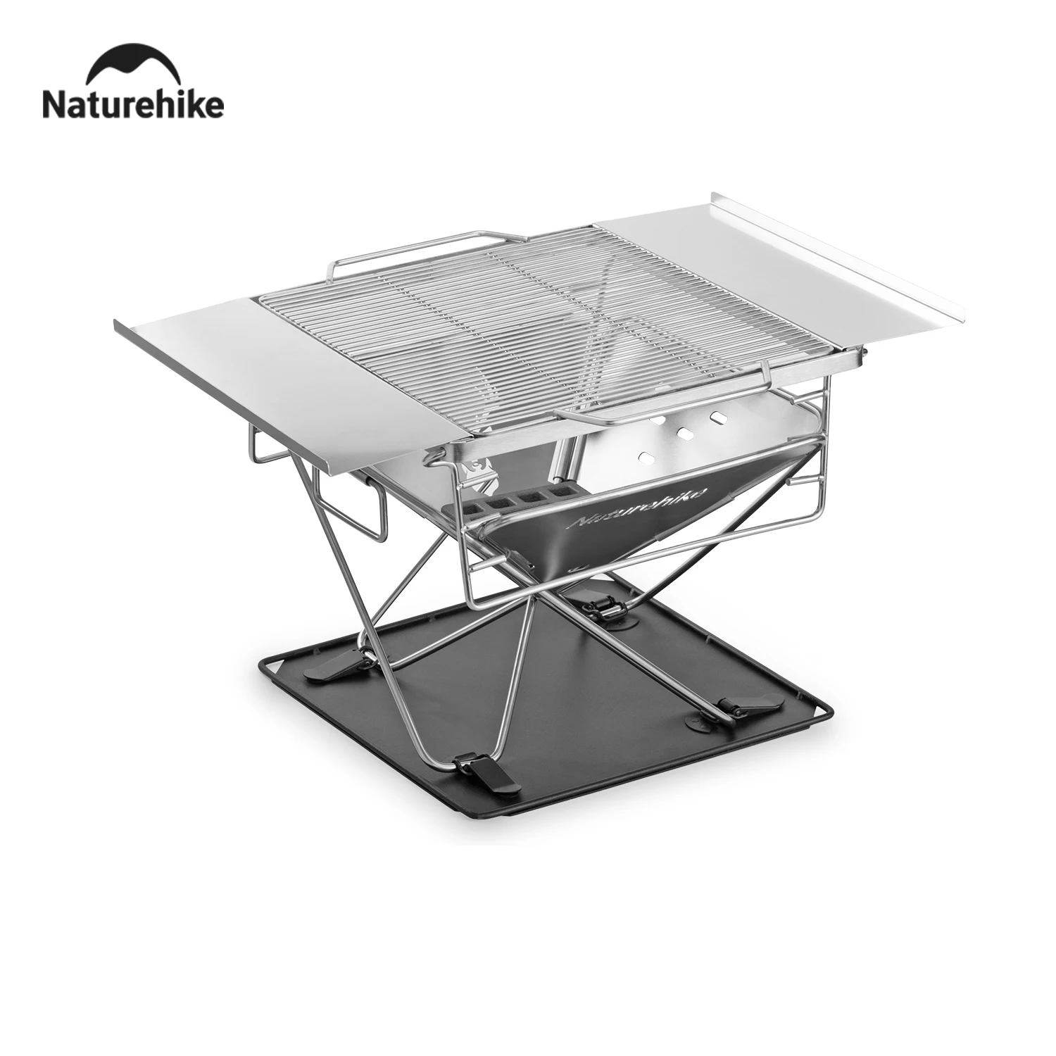 

Naturehike 2025 New Foldable Incinerator Outdoor Portable Detachable Adjustable Height Picnic Camping Cooking Fire Pit