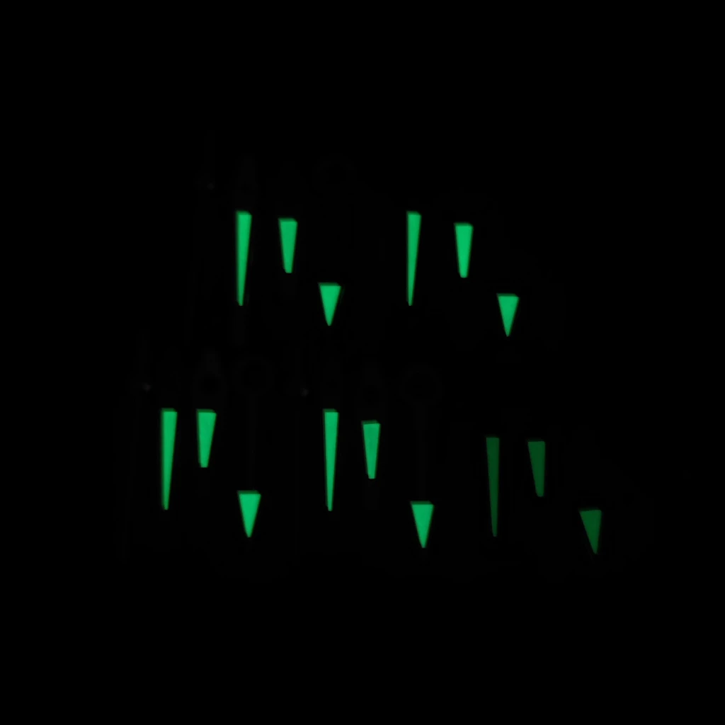 عالية الجودة 4 دبابيس GMT NH34 الأيدي الفضة الأسود ارتفع الذهب ساعة الأيدي الأخضر مضيئة الساعات مؤشرات تناسب NH34A/NH35/ حركة