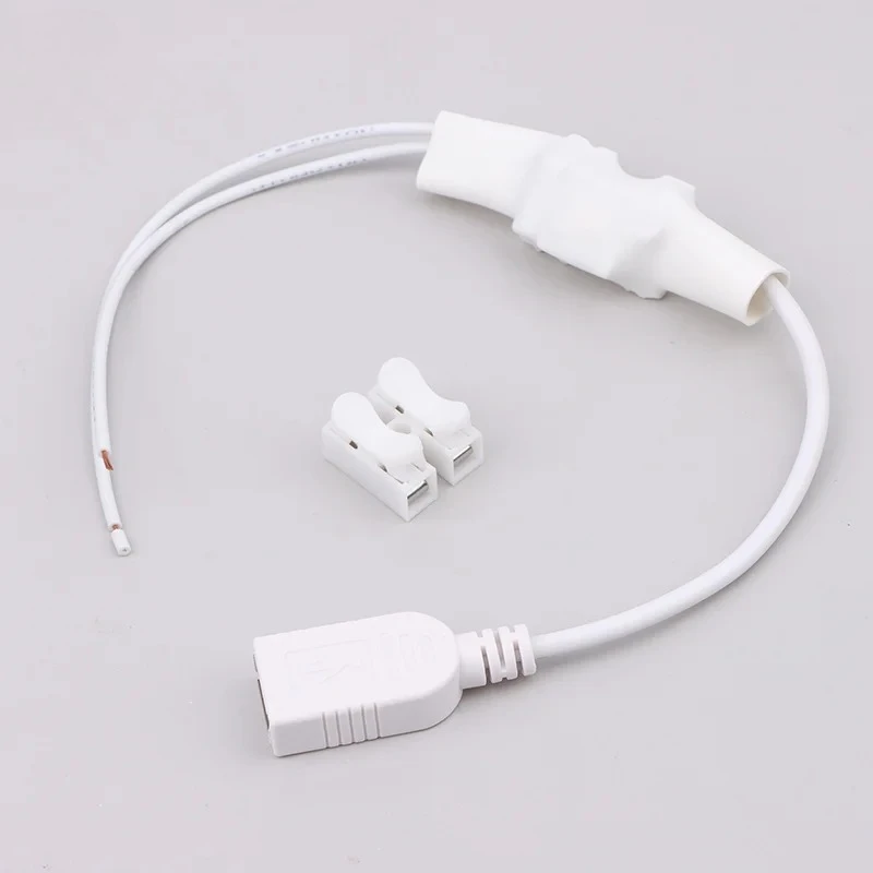 USB Adapter Connector Isolation Module Stabilized Module 220V To DC 5V/1A 5W White Wifi Camera DIY Monitorn Female