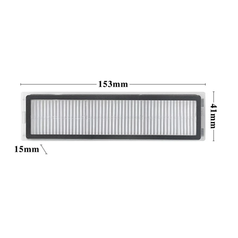 ABUD-Моющиеся расходные материалы для робота-пылесоса Mova L600, комплекты деталей, сменный ролик, боковая щетка, фильтры, тряпки для швабры, ткань