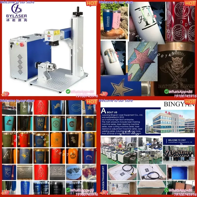 CE Certificate Raycus JPT 30w 50w 60w 100w 200w Fiber Marking Machine Deep Engraving Jewelry Gold Silver Cutting Metal