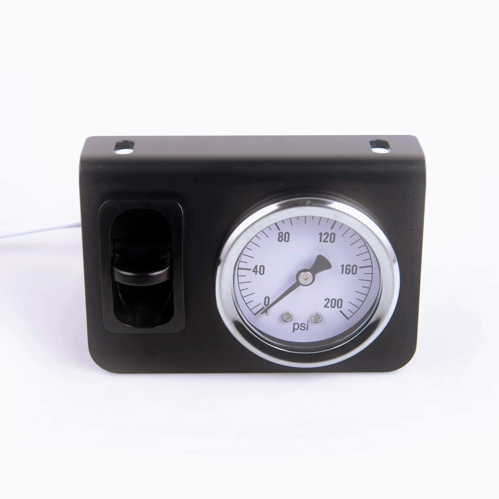 Air Control Switch Manual Plate Paddle Valve With 180/200 PSI Gauge For Truck Seat & Air Suspension system