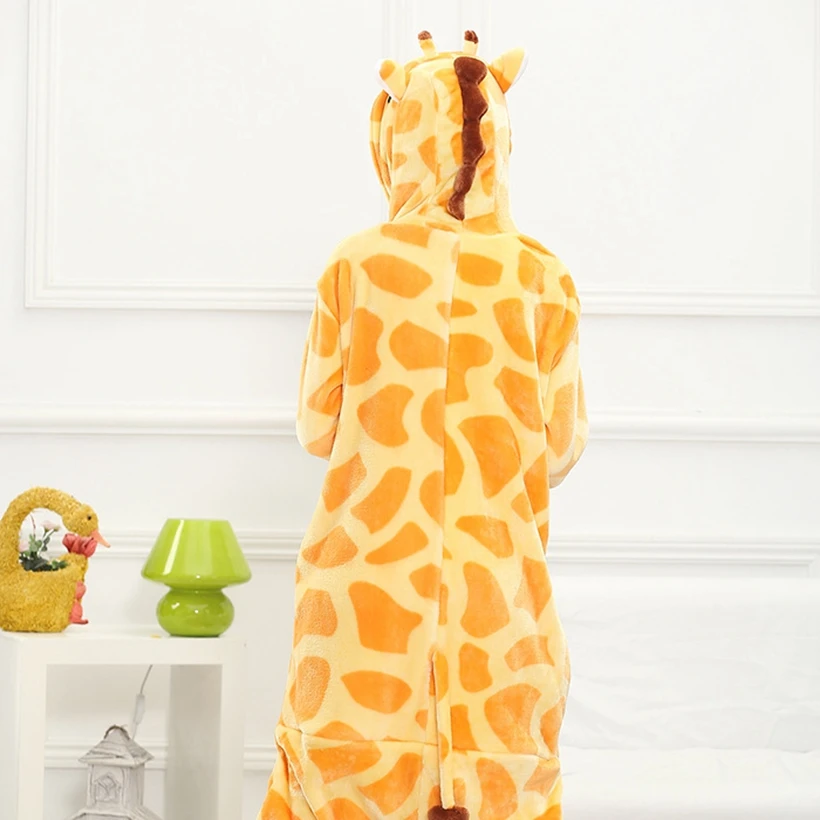 

Women Onesies Pajama Flannel Kigurumi Hooded Onesie for Adults Men Kids Boy Girl Full Body Pyjama Halloween Cosplay Costume