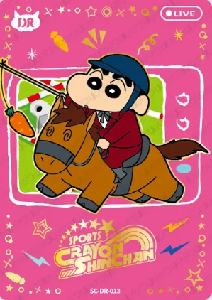 KAYOU Crayon Shin-chan Collection Cards Yuanqi Pack Tier1 Wave3 - Holo Rare Anime Cards Kids Party Game Gift