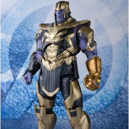 Avengers 4 Endgame WD Thanos SHF High Quality Action Figure Model Doll Ornament Model Toy Boy Gift