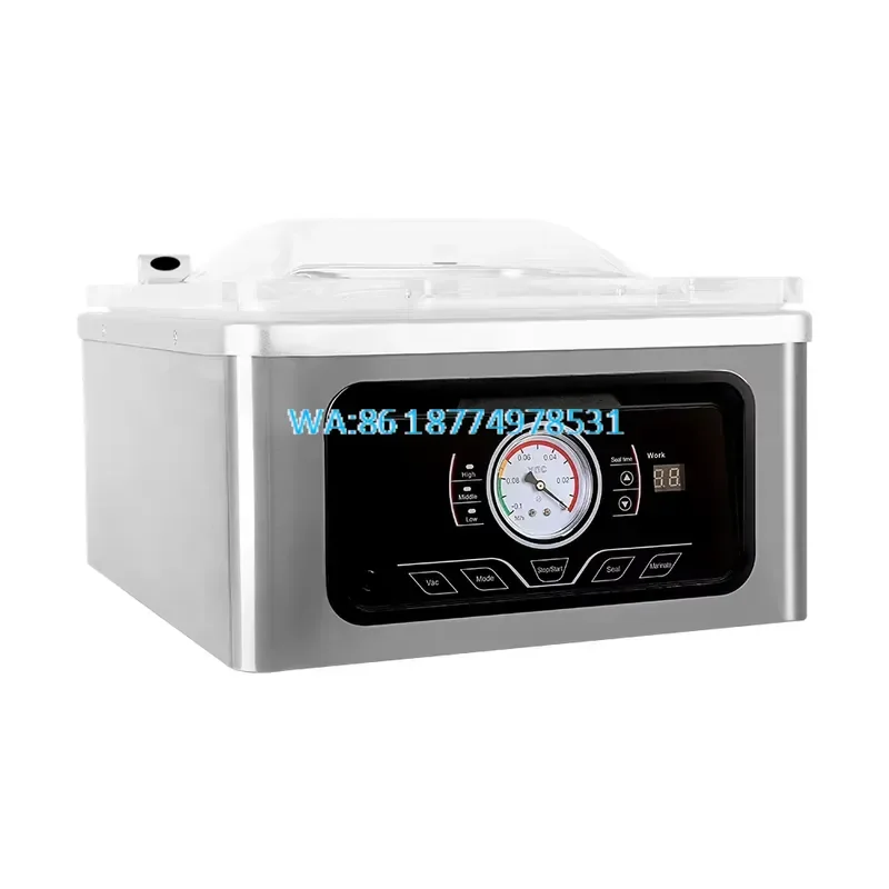 Wmwmnu for GZ Kitchen Commercial Chamber Vacuum Sealer with Plastic Bag Sealing Packing Vacuum Chamber Sealer