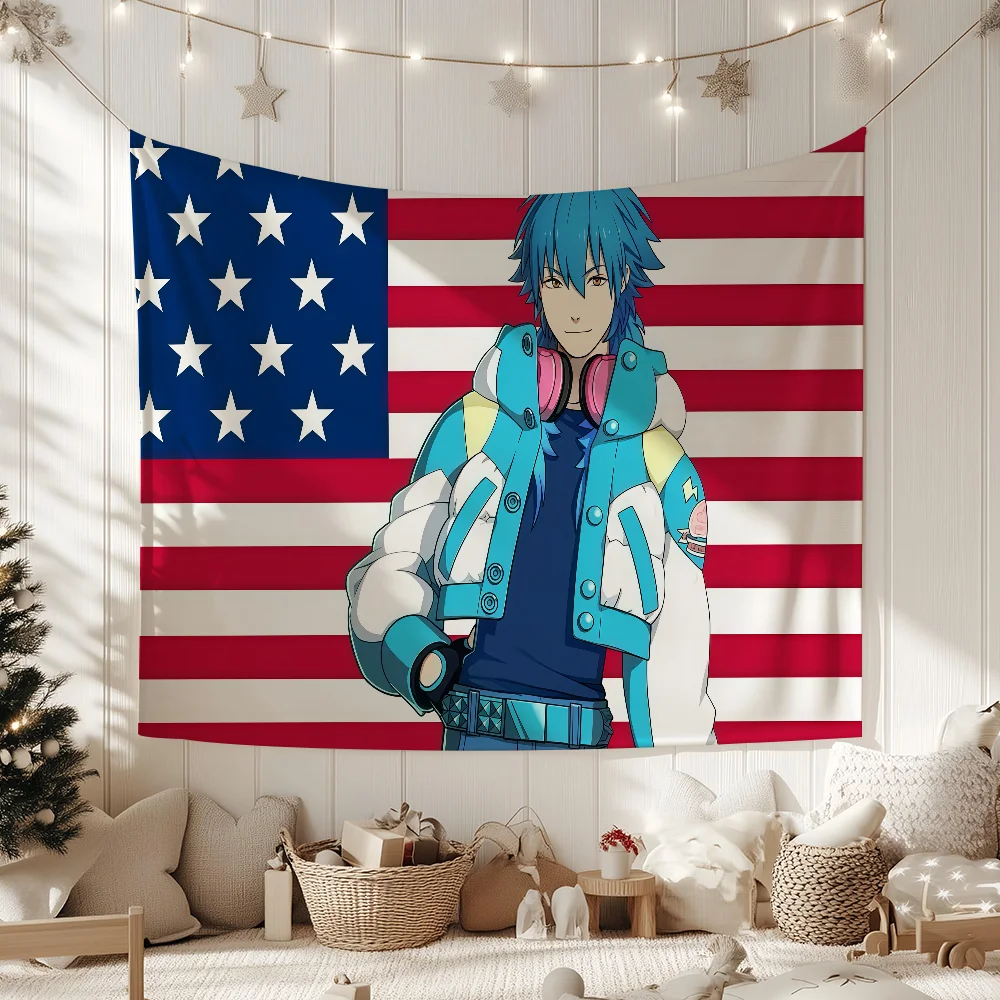 Game Dramatical Murder flag For Garden Party Living Room Home Wall Decor Banner Bedroom Outdoor Tapestry