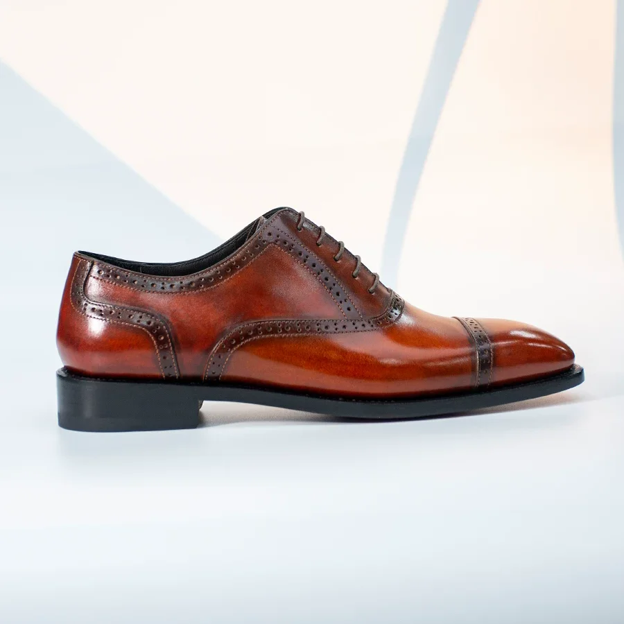 men dress shoes male formal shoes cow skin shoes