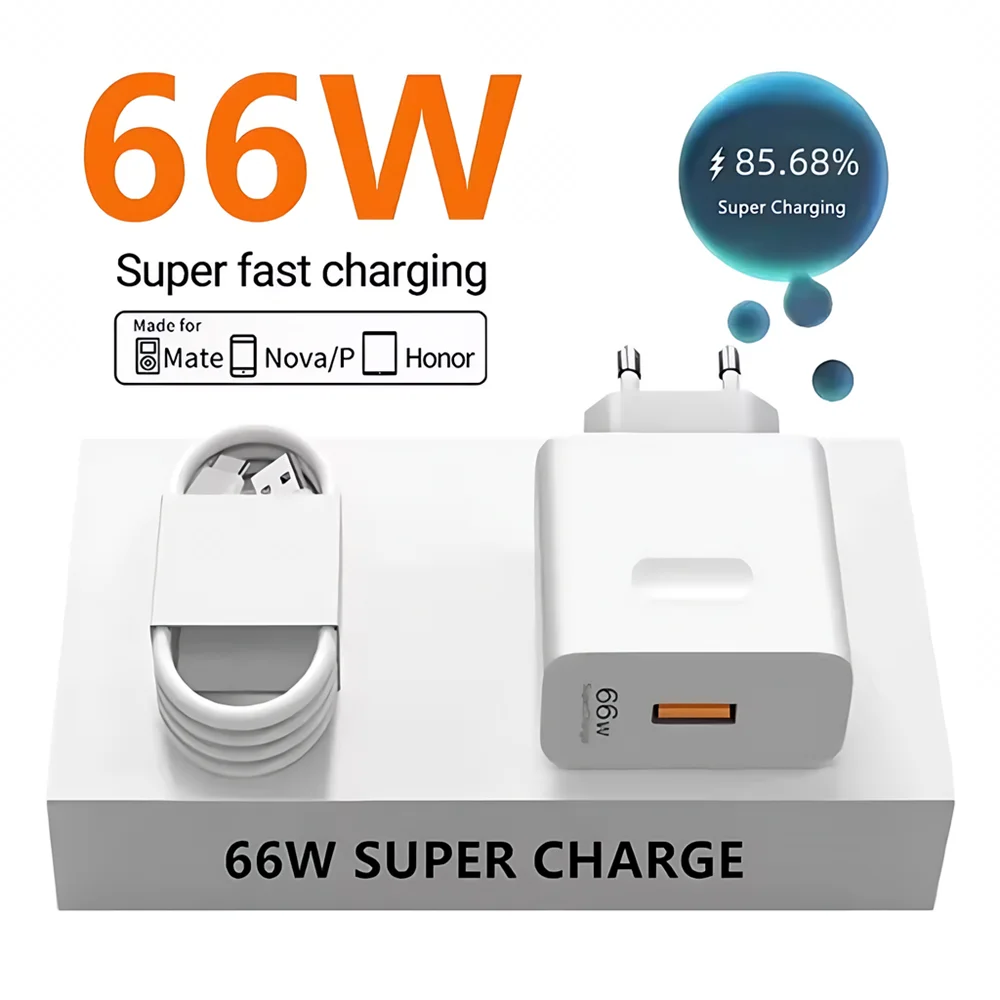 Huawei Mate 60 - สายชาร์จเร็ว 6A 66W แบบ Type C