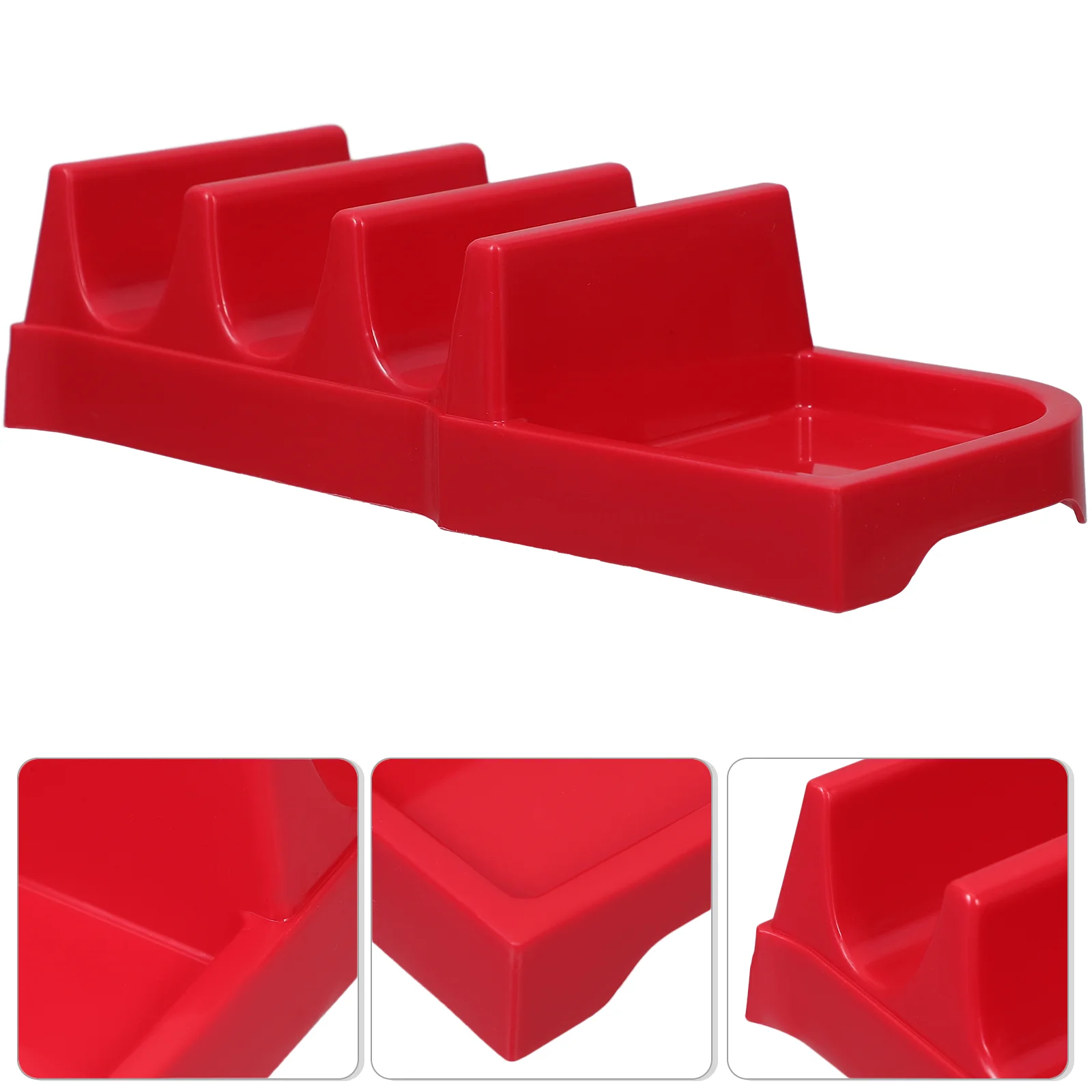 Taco Stand Trays Accessories Mexican Burrito Rack Fiesta Holder Plate Plastic Divider Container Tortilla Holders Food