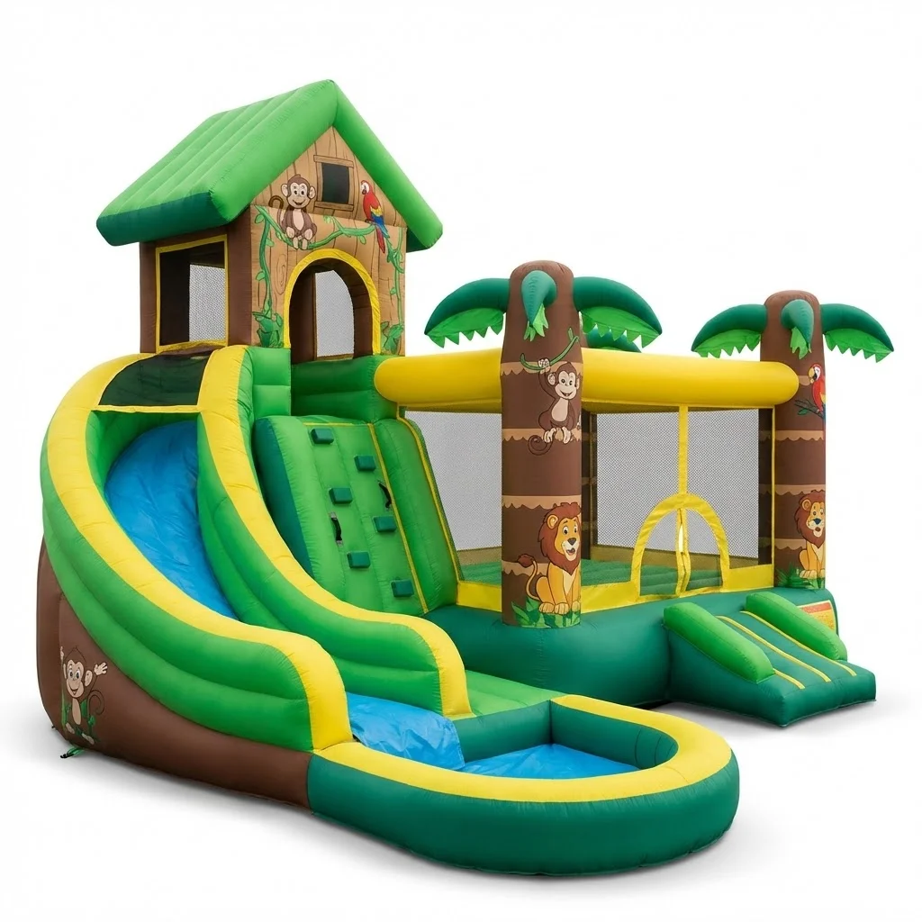 ปราสาทลมเป่าลม PVC คุณภาพสูง ล - Heavy Equipment And Rentals บทวิจารณ์และราคา