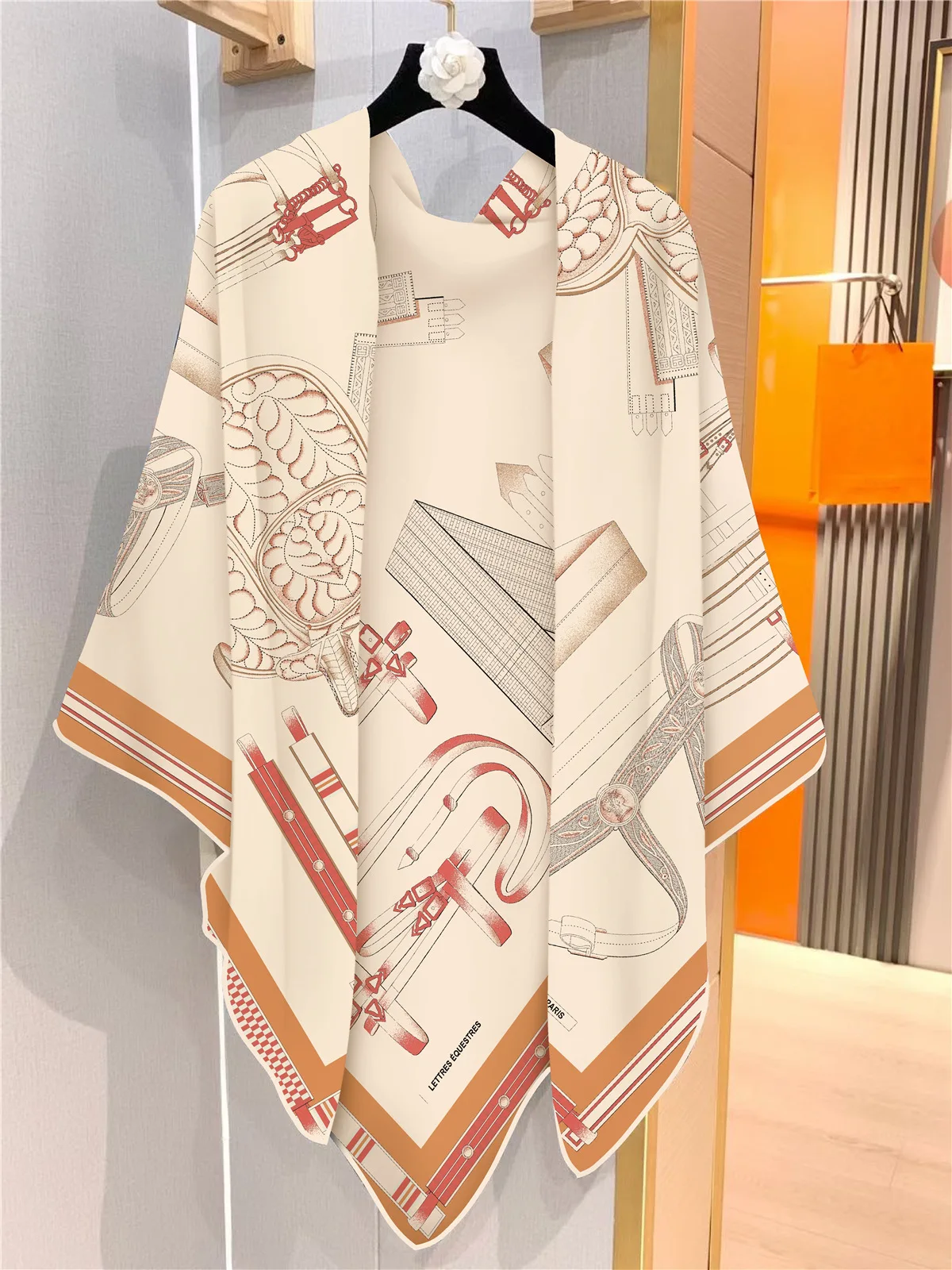 Faux Silk Wool Warm Scarf Wome - đánh giá và giá Travel Accessories High End