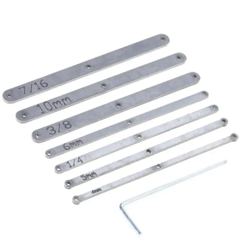 T21C Center Gauge For Woodworking Stainless Steel Marking Tool With Multiple Specifications For Accurate Hole Location