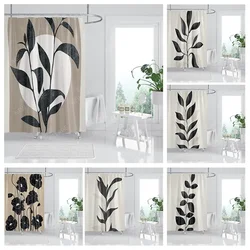 Waterproof fabric shower curtains Bathroom curtain accessories Bath curtain shower 180x200cm 240*200 modern boho Nordic decor